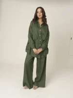 COLLARED SHIRT COORD - Image 9