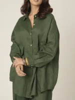 COLLARED SHIRT COORD - Image 2