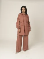 COLLARED SHIRT COORD - Image 14