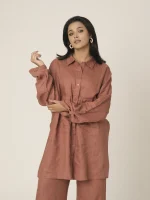 COLLARED SHIRT COORD - Image 3