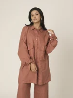 COLLARED SHIRT COORD - Image 7