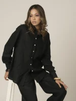 COLLARED SHIRT COORD - Image 6