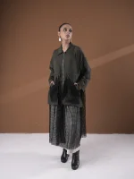 S1-COAT WITH MESH BOTTOM