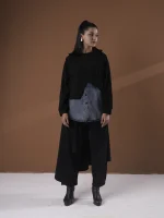 S1-DENIM 2LAYERED SWEATER - Image 11