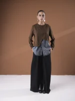 S1-DENIM 2LAYERED SWEATER - Image 7