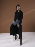 S1-DENIM 2LAYERED SWEATER - Image 10