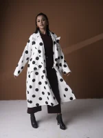 S1-POLKA DOT OVERCOAT - Image 10