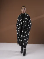 S1-POLKA DOT OVERCOAT - Image 5