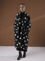 S1-POLKA DOT OVERCOAT - Image 3