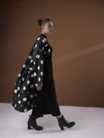 S1-POLKA DOT OVERCOAT - Image 9