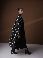 S1-POLKA DOT OVERCOAT - Image 11